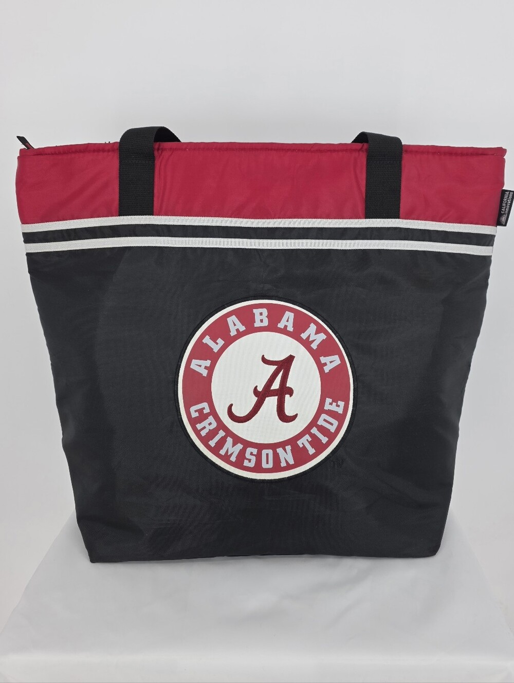 Alabama Crimson Tide Insulated Cooler Tote Bag NCAA Tailgate Black Red Roll Tide